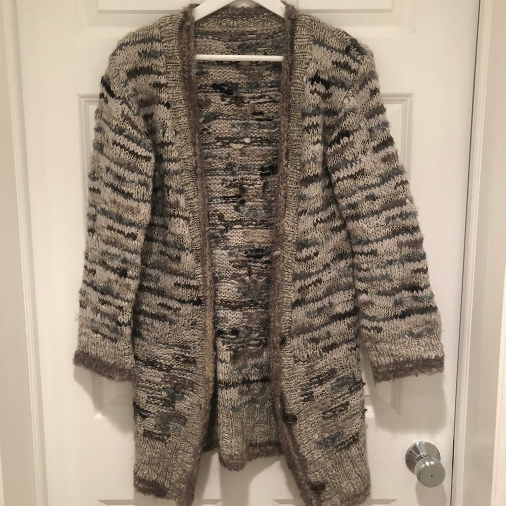 Free people-like Cozy wool blend cardigan